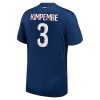 Maillot de Foot Paris Saint-Germain Presnel Kimpembe 3 Domicile 2024-25